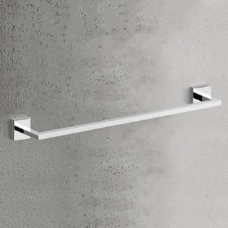 Towel Bar Towel Bar, Chrome, 20 Inch, Wall Mounted Gedy A021-45-13